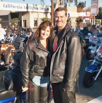 Gerie and Burt at Love ride 21