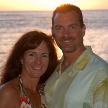 Gerie and Burt Princeville Sunset 2007